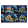 ИГРОЛЕНД Конструктор "Герои Галактики", 53-58 дет., ABS, 15х10х5см, 4 диз.