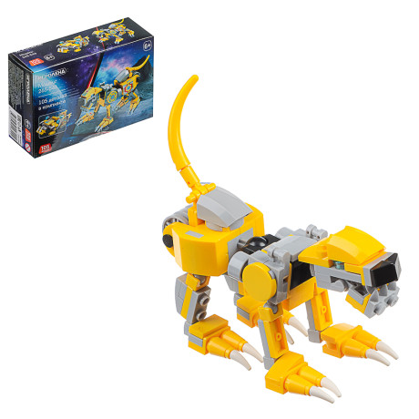 ИГРОЛЕНД Конструктор "Герои Галактики", 53-58 дет., ABS, 15х10х5см, 4 диз.