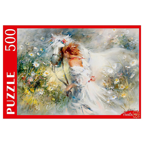 ПАЗЛЫ 500 элементов в ассортименте, 46,3х33,5х24,2см, 5 дизайнов