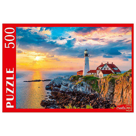 ПАЗЛЫ 500 элементов в ассортименте, 46,3х33,5х24,2см, 5 дизайнов