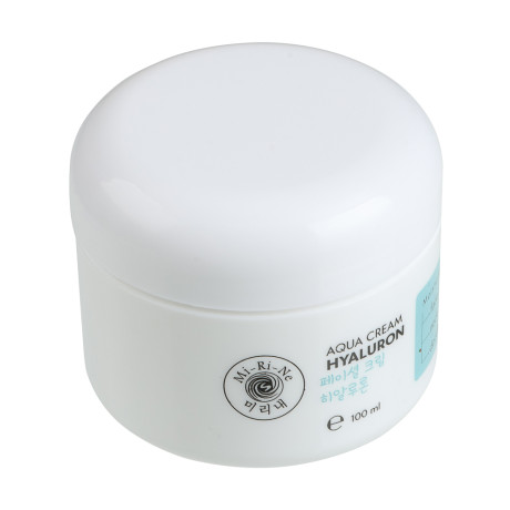 Аквакрем увлажняющий для кожи лица, шеи и декольте Mi-Ri-Ne HYALURON 100 мл