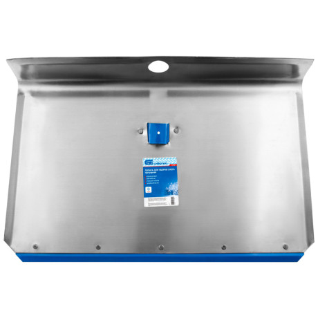 Лопата для уборки снега тротуарная, алюминиевая, 600 х 400 мм, без черенка, Сибртех