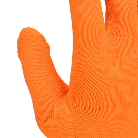 Перчатки Нейлон, 13 класс, оранжевые, XL