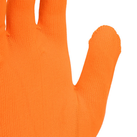 Перчатки Нейлон, 13 класс, оранжевые, XL