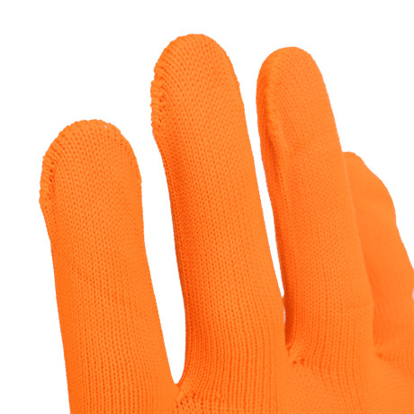 Перчатки Нейлон, 13 класс, оранжевые, XL
