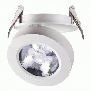 NOVOTECH 357982 NT19 047 бел. встр. св-к IP20 св/д 3000K 2K 12W GRODA 960lm 100x100