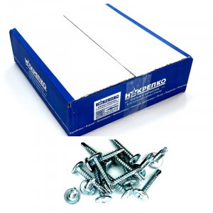 Саморез с прессшайбой со сверлом 4,2х25 (коробка 5кг, цена за коробку) НАКРЕПКО 700911