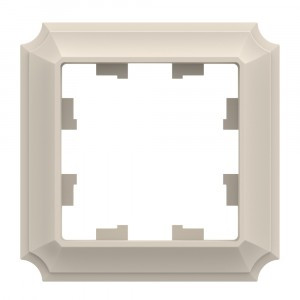 Systeme Electric AtlasDesign ANTIQUE рамка СУ 1 мест. БЕЖЕВЫЙ ATN100201 (45!)