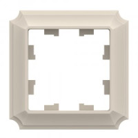 Systeme Electric AtlasDesign ANTIQUE рамка СУ 1 мест. БЕЖЕВЫЙ ATN100201 (45!)