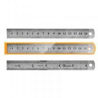 Линейка металлическая 15 см Attache 514965
