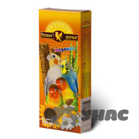 Верные друзья Лакомство для попугаев Медовое 150г x15