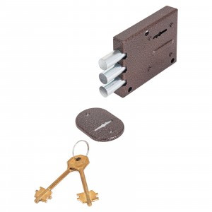 Симеко  БИФ-0025*2 б/о б/торц.пл. Замок накладной (30)