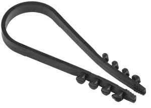 IEK Дюбель-хомут 19-25мм нейлон черный (100шт)