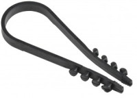 IEK Дюбель-хомут 19-25мм нейлон черный (100шт)