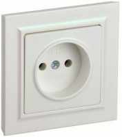 IEK BRITE роз. СУ 1 мест. 10А жемчуг РСР10-1-0-БрЖ BR-R10-10-K36-F