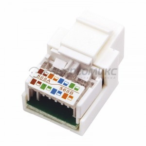 Гнездо вставка RJ-45 (Keystone Jack) CAT5e, ТИП-1 REXANT цена за шт (10!), 03-1011