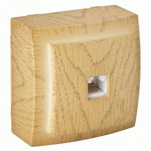 Nilson THEMIS роз. компьют. ОУ 1 мест. клен (RJ45, кат. 5е) 26281044