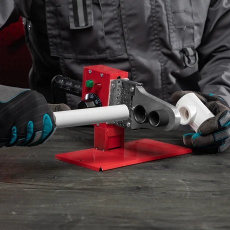 Аппарат для сварки пластиковых труб K W 600, 600 Вт, 300 °C, 20-25-32-40 мм, блистер Kronwerk