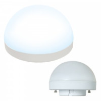 Uniel лампа GX53 св/д 13W(1110lm) 6500K 6K 73,5x54 матовая LED-GX53-13W/6500K/GX53/FR/SPHERE PLZ02WH