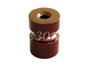 МЕЗОНИНЪ CILINDRO Изолятор фарфор  (уп.20шт, цена за шт), коричневый, GE90025-04