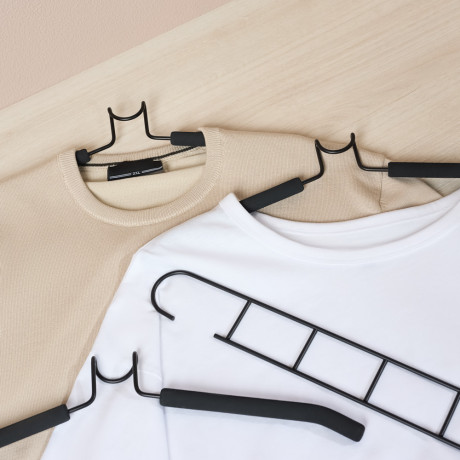 VETTA Вешалка-органайзер на 5 вещей с покрытием из вспененного ПВХ