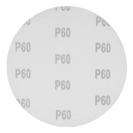 Круг абразивный на ворсовой подложке под "липучку", P 60, 150 мм, 5 шт Matrix