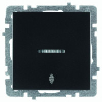 Nilson TOURAN-ALEGRA-THOR мех. выкл. СУ 1 кл. (инд.) (проходной)  матовый черный 24380408