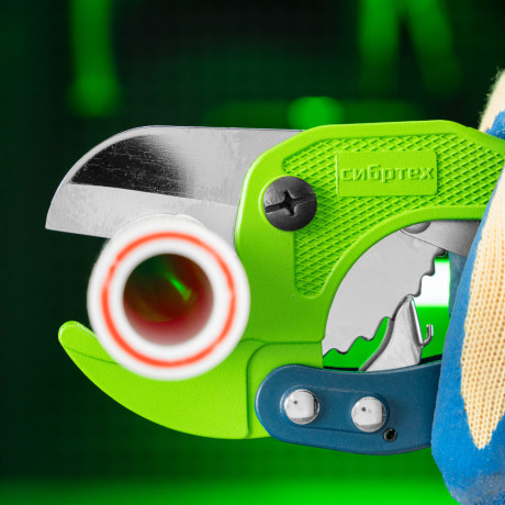 Ножницы для резки изделий из пластика, порошковое покрытие, D до 42 мм Сибртех