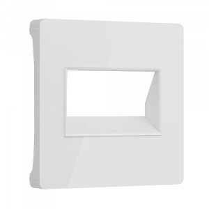 Werkel накладка СУ 1 мест. двойной Еthernet RJ 45 (белый акрил) W1191141 a064026