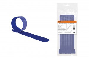 TDM Хомут-липучка ХЛ 12х135мм синий (уп.20шт, цена за уп.) (10!) SQ0515-0714