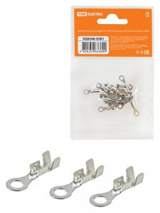 TDM наконечник кольцевой неизол. НК 3-0,5-0,8 (0,5-0,8мм2) (уп.20шт, цена за уп) SQ0546-0301