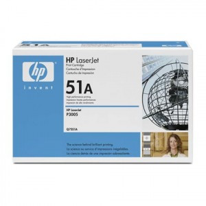 Картридж лазерный HP (Q7551A) LaserJet M3035/3027/P3005 и другие, №51А, ориг., ресурс 6500 стр.