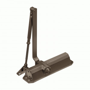 Доводчик дверной NOTEDO DC-095 легкий характер BRONZE 60-120 кг бронза (10)