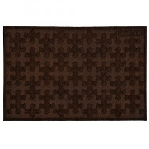 Коврик рельефный "Greek" 40*60 см, коричневый VORTEX