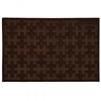Коврик рельефный "Greek" 40*60 см, коричневый VORTEX