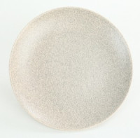 Тарелка обеденная Alfa Бежевый мрамор 27см керамика (кратность 12шт!!!) МФК PT044027F039