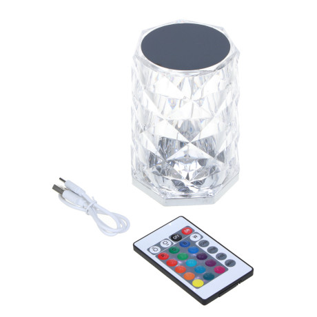 Светильник LED, USB, акрил, 9х12,5см