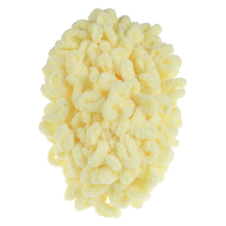 Пряжа Puffy/Ализе 100г/9,5м 100% Микрополиэстер (13-светло-жёлтый)