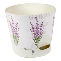 Кашпо НИКА ДЕКО 2,7л D180мм с прикорневым поливом Лаванда М3078(16)