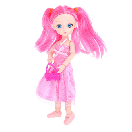 ИГРОЛЕНД Кукла шарнирная с аксессуарами, 20 см, ПВХ, полиэстер, 28,5х17,5х5 см