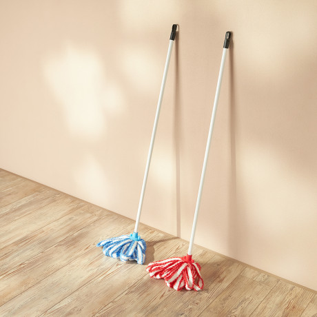 VETTA Швабра МОП 120см, микрофибра, пластик, окр.металл