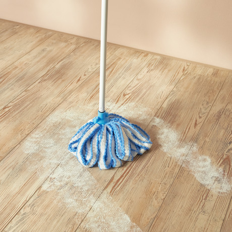 VETTA Швабра МОП 120см, микрофибра, пластик, окр.металл