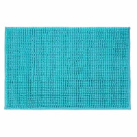 VETTA Коврик для ванной, синель, 40x60см, ворс 1,2см, бирюзовый