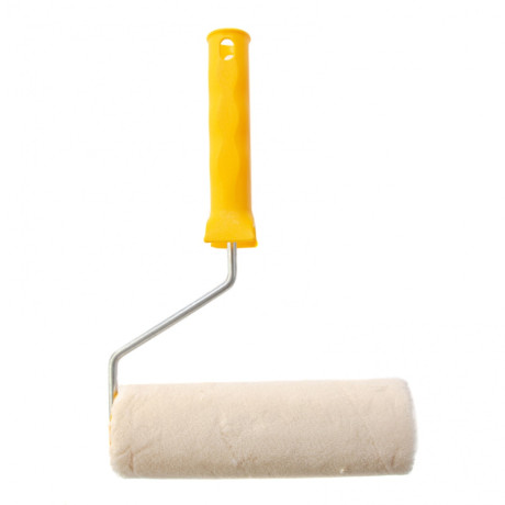 Валик "Лаки", 180 мм, ворс 5 мм, D - 48 мм, D ручки - 6 мм, велюр Сибртех