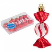 Набор елочных украшений "Конфетки" (5шт) Волшебная страна