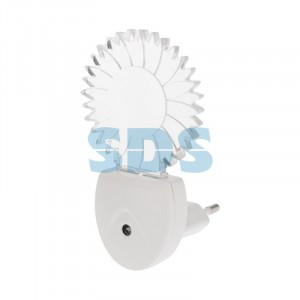 REXANT Ночник св/д РОМАШКА ХАМЕЛЕОН свечение мультиколор 7 цветов белый 230 В 60x99x52 75-0318