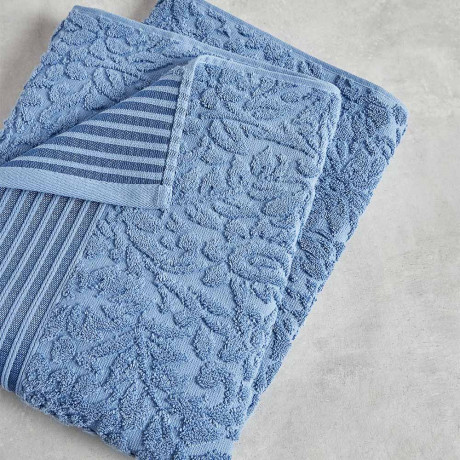 PROVANCE Нэви Полотенце махровое, 100% хлопок, 50х90см, 500гр/м, синий