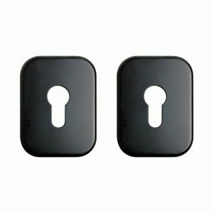 Накладка для ц/м (пара) БУЛАТ НДЦ 04.02 ФОРТЕ матовый  черный (10,100)