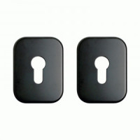 Накладка для ц/м (пара) БУЛАТ НДЦ 04.02 ФОРТЕ матовый  черный (10,100)