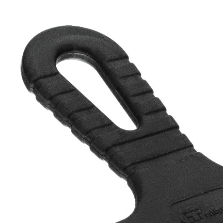 Шпатель из нержавеющей стали, 350 мм, зуб 6 х 6 мм, пластмассовая ручка Сибртех